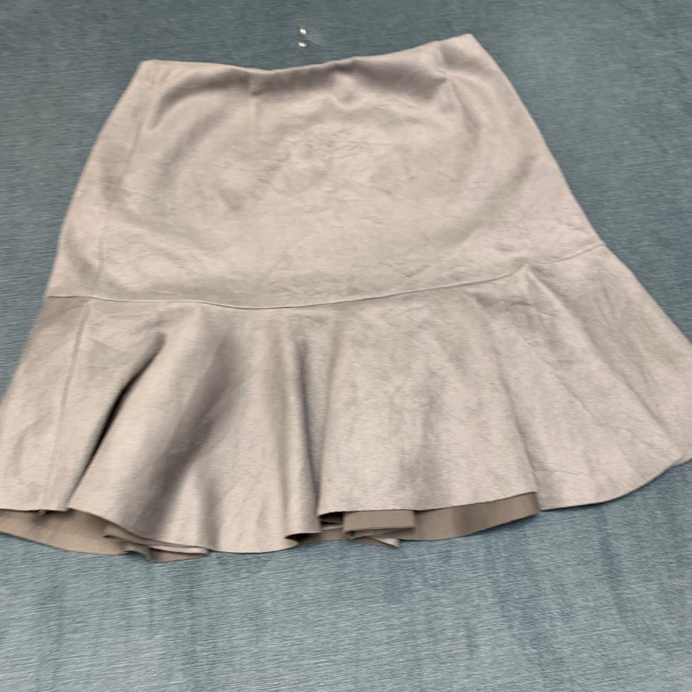 Aqua Grey Ruffled Skirt - Picture 3 of 13